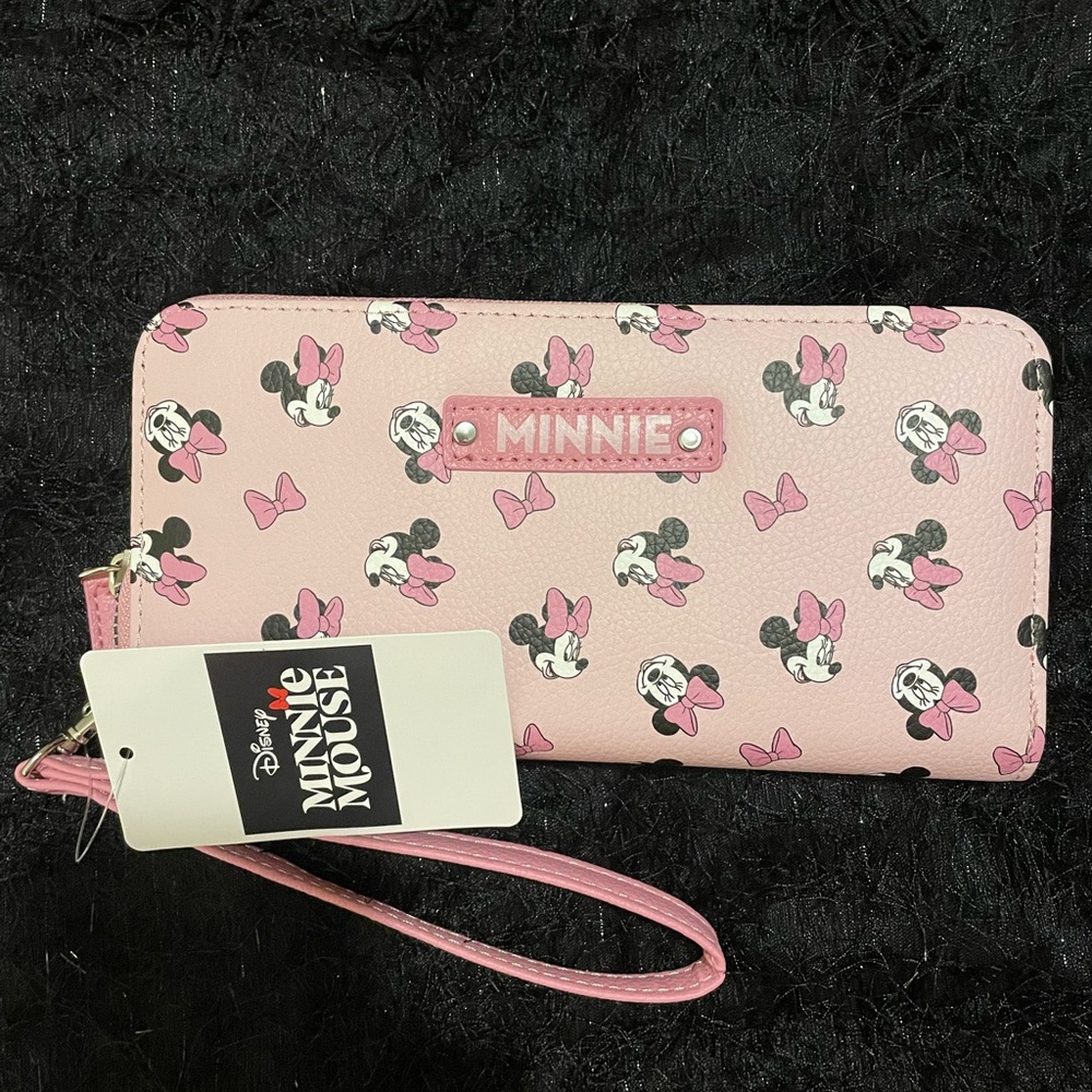 Disney Minnie Mouse pink zip around wallet - Picture 3 of 5
